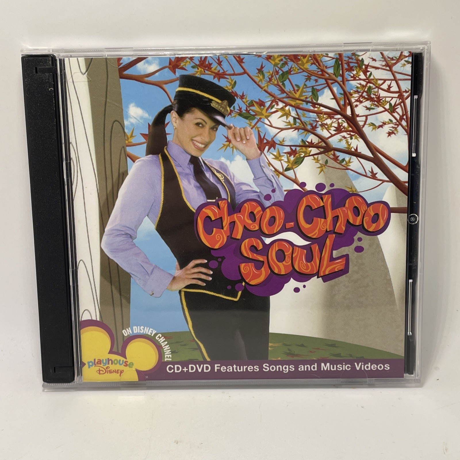 Choo Choo Soul CD/DVD Disney Junior CD RARE OOP VG