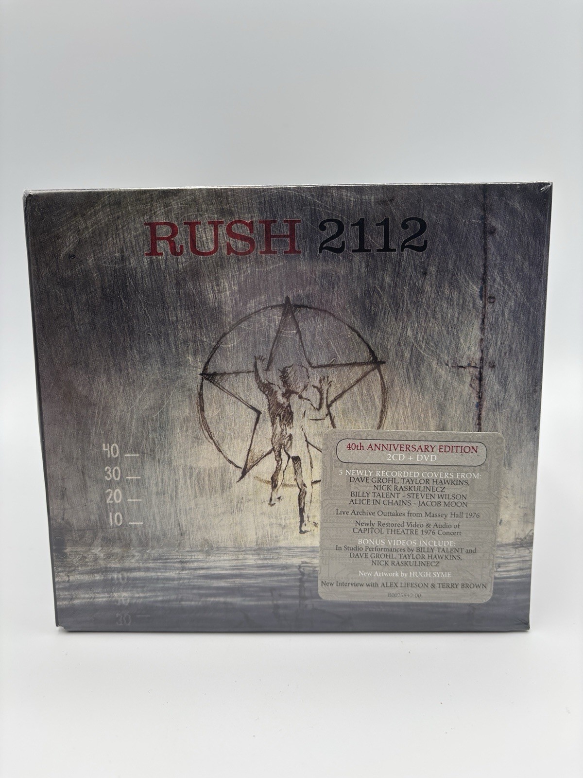 New Sealed 2112 (40th Anniversary) by Rush (CD, 2016) Read Description