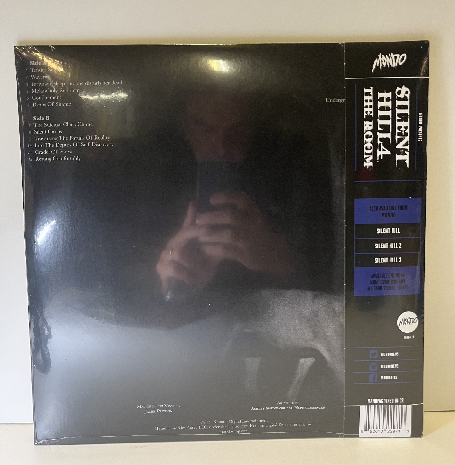 SILENT HILL 4: THE ROOM – VINYL SOUNDTRACK 2 LP KONAMI EXCLUSIVE LIMITED NEW