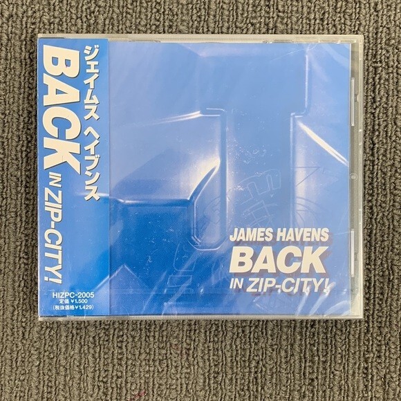 James Havens- Back In Zip-City CD 2008 Made in Japan New Sealed