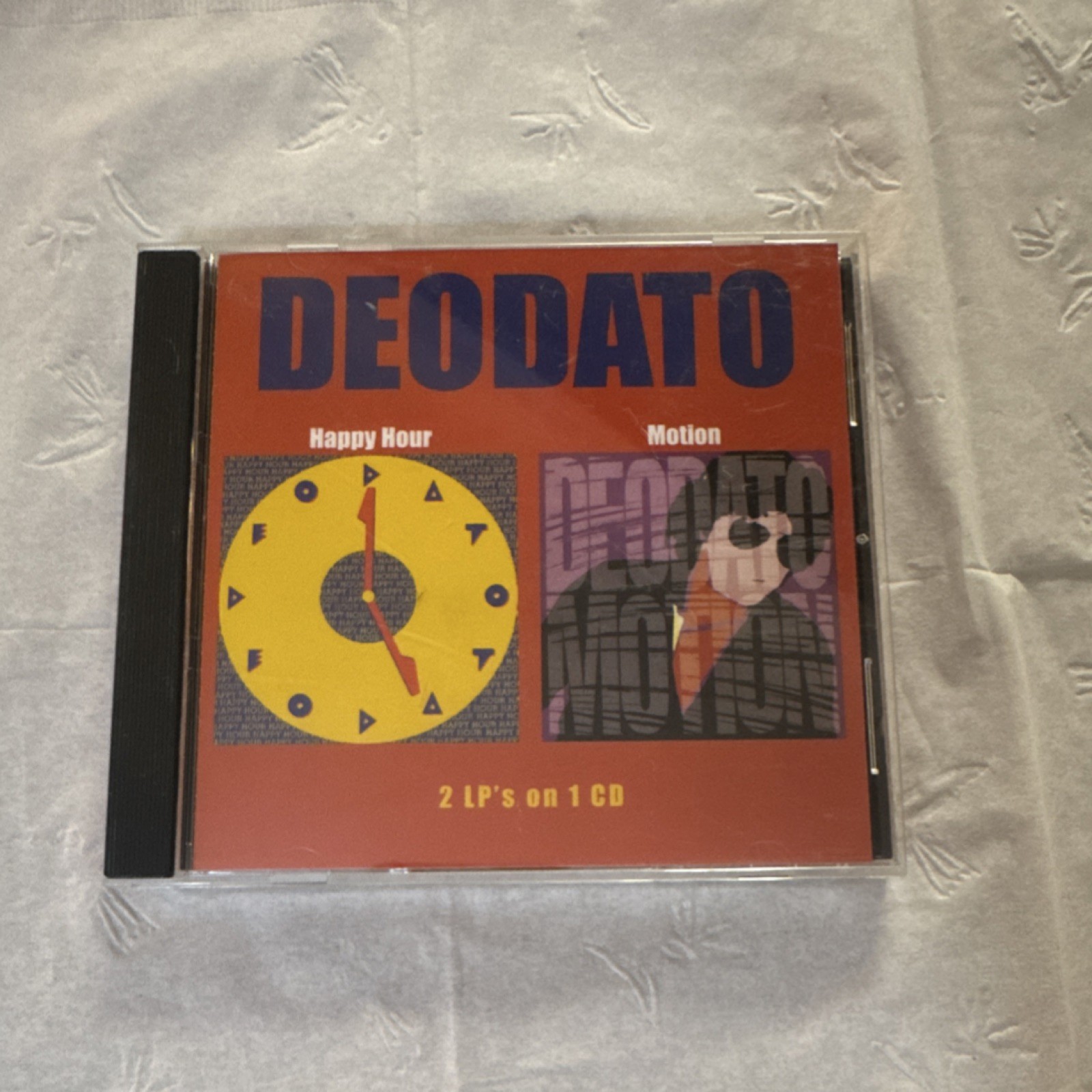 Deodato Happy Hour/Motion CD Album Jewel Case Standard Multicolor