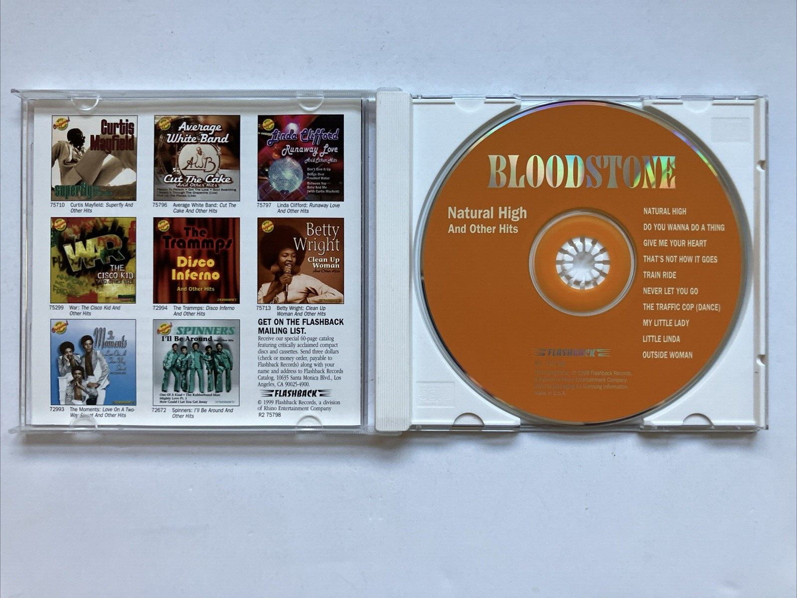 Natural High & Other Hits by Bloodstone (CD, Oct-2003, Rhino Flashback (Label)