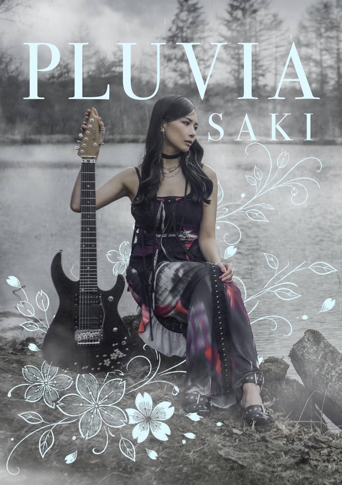 SAKI PLUVIA Deluxe Edition CD Blu-ray Photobook Japan +Plastic Folder A ver. NEW