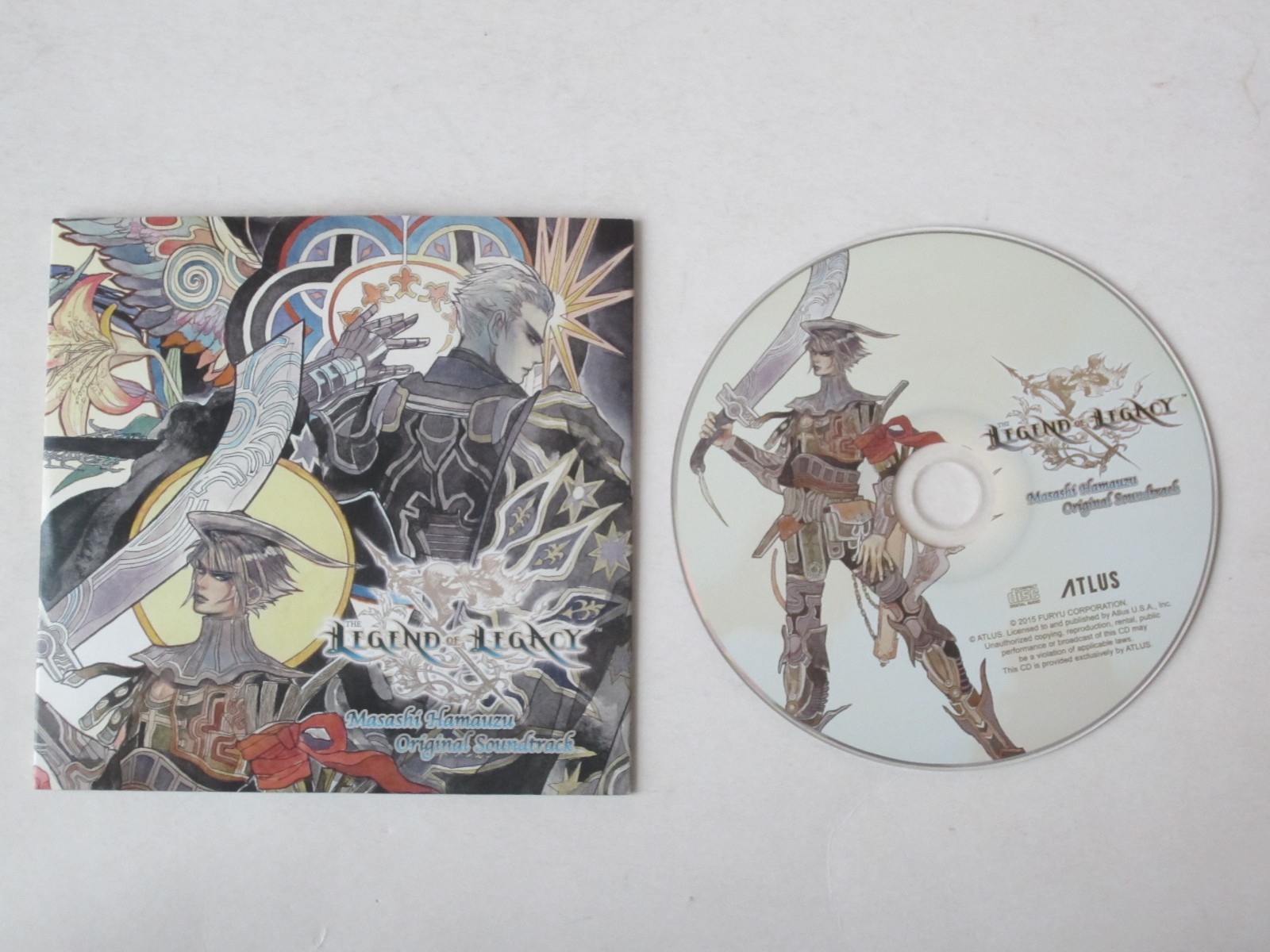 Legend of Legacy Masashi Hamauzu Original Soundtrack Anime Game Music CD Atlus
