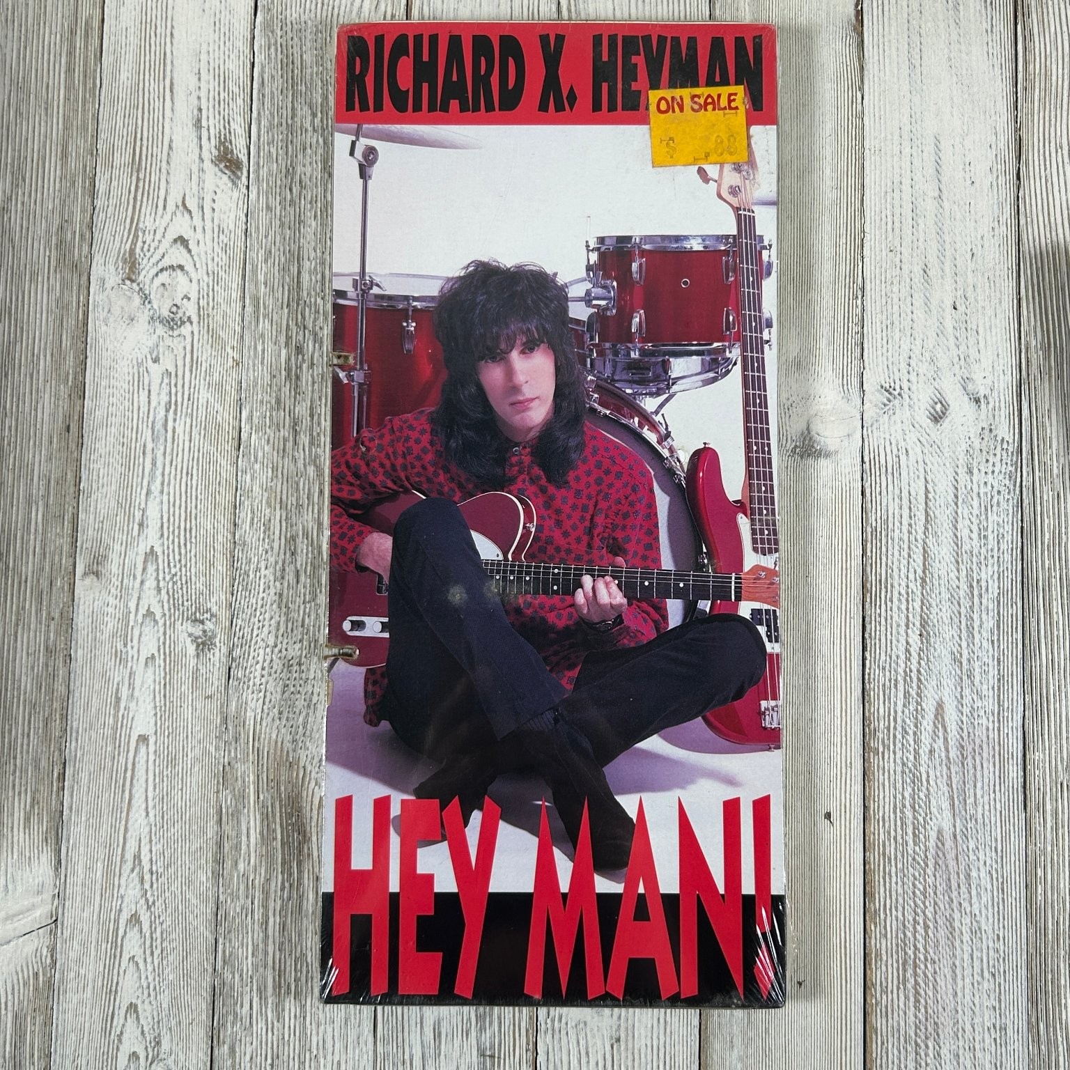 Richard X. Heyman – Hey Man! CD 1991 Power Pop Rock Sire Warner Bros. LONGBOX