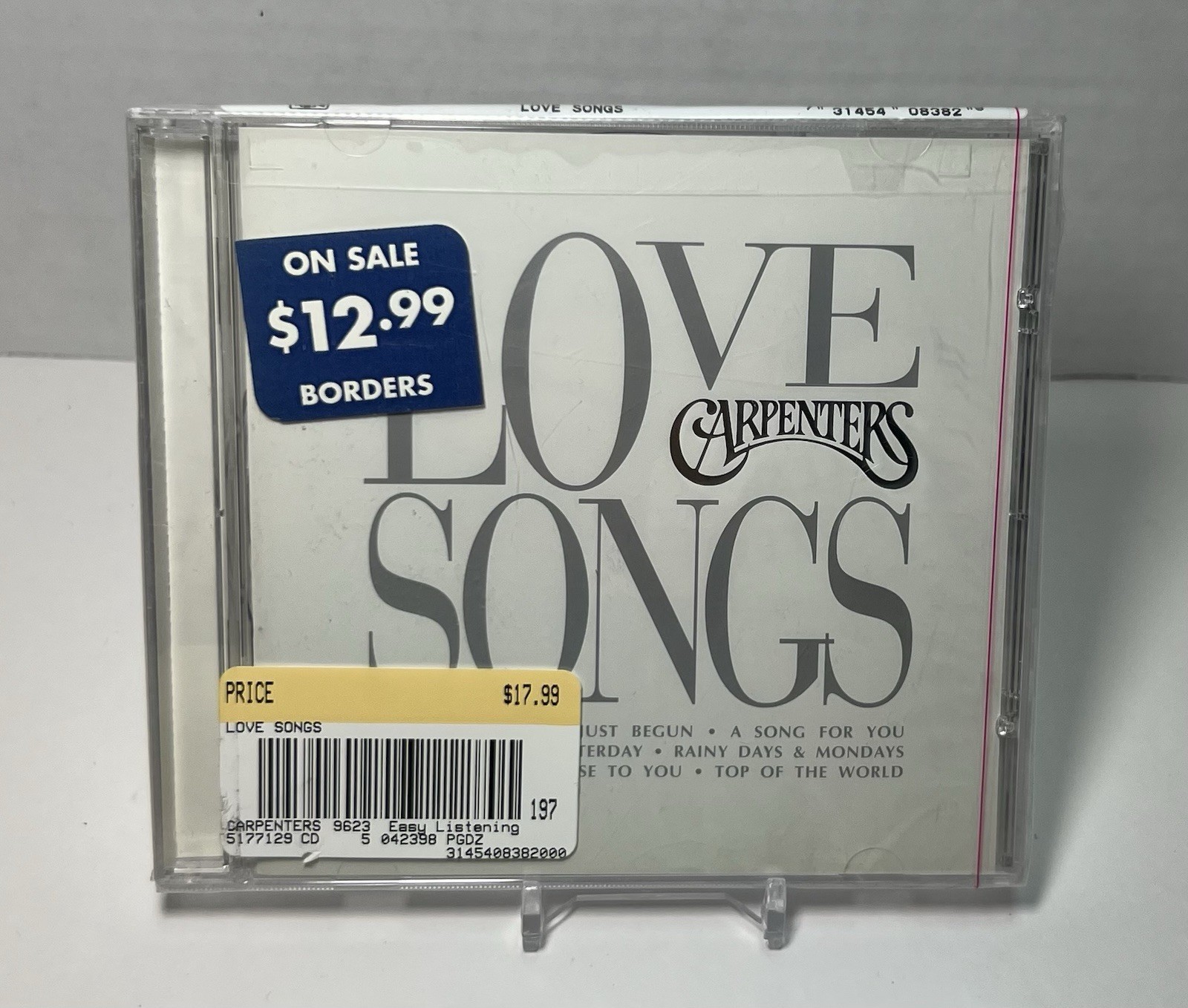 The Carpenters Love Songs 1997 CD Factory Sealed A&M 20 Track Hits