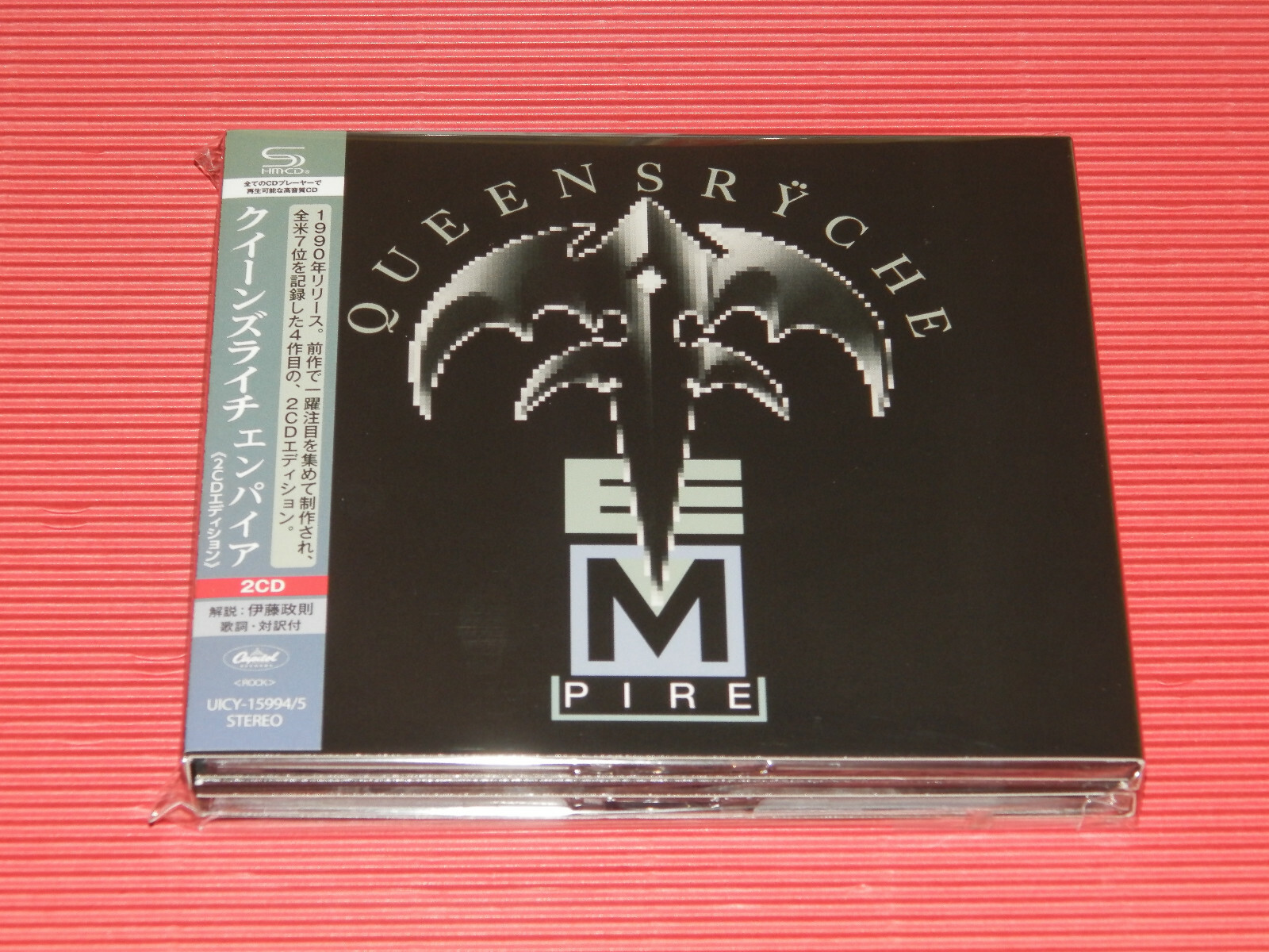 5ET 2021 QUEENSRYCHE Empire JAPAN 2 SHM CD