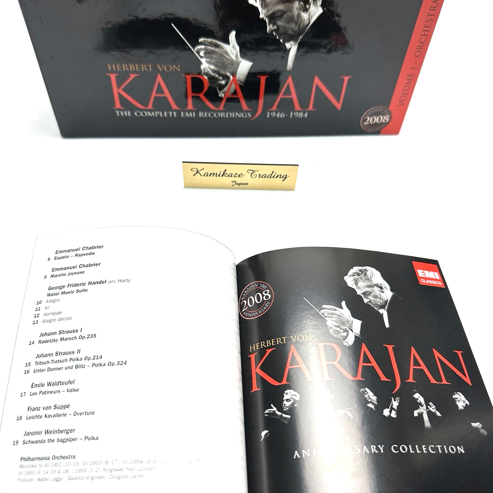 Herbert von Karajan: The Complete EMI Recordings 1946-1984# 88CD-BOX-RAR-OOP-TOP