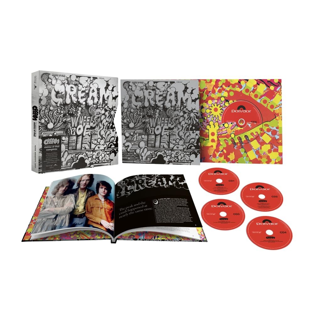 Cream Wheels Of Fire Expanded Deluxe Edition 5 SHM CD + Booklet Japan + Sticker