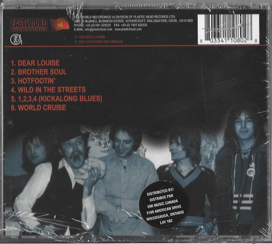 MOTT THE HOOPLE WORLD CRUISE STEVE HYAMS RAY MAJORS RARE OOP EASTWORLD CD SEALED