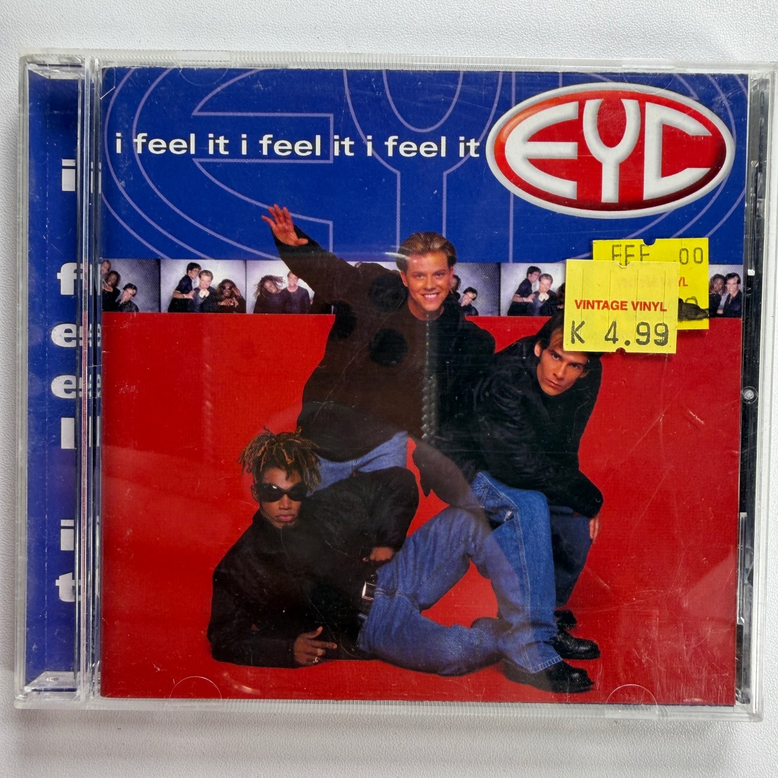 EYC – I Feel It CD 1999 Pop Dance R&B Red Ant Entertainment