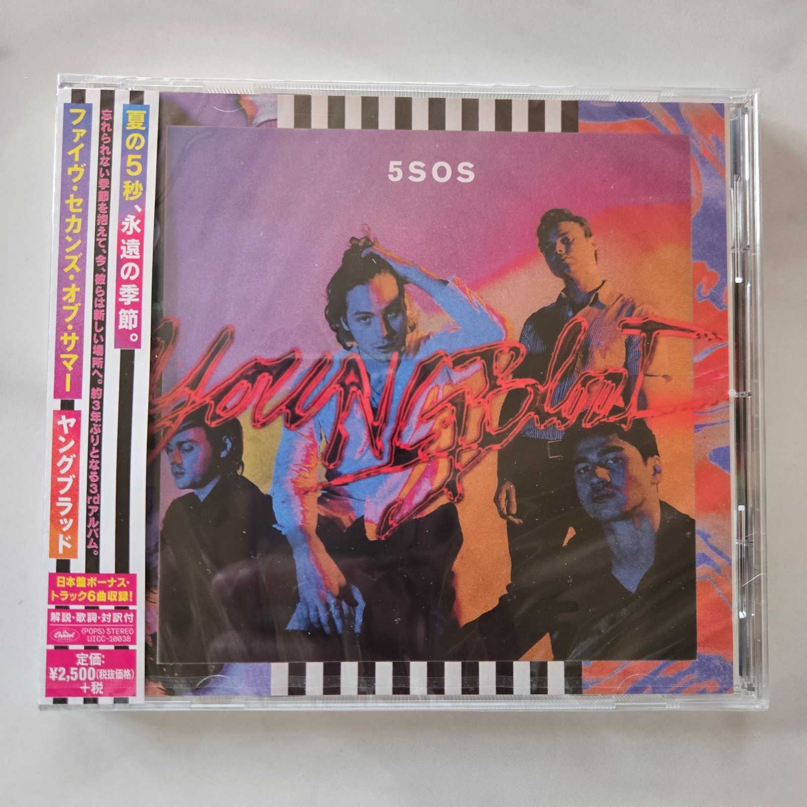 5 Seconds of Summer Youngblood Japan Edition CD 6 Bonus Tracks 5SOS JDM NEW