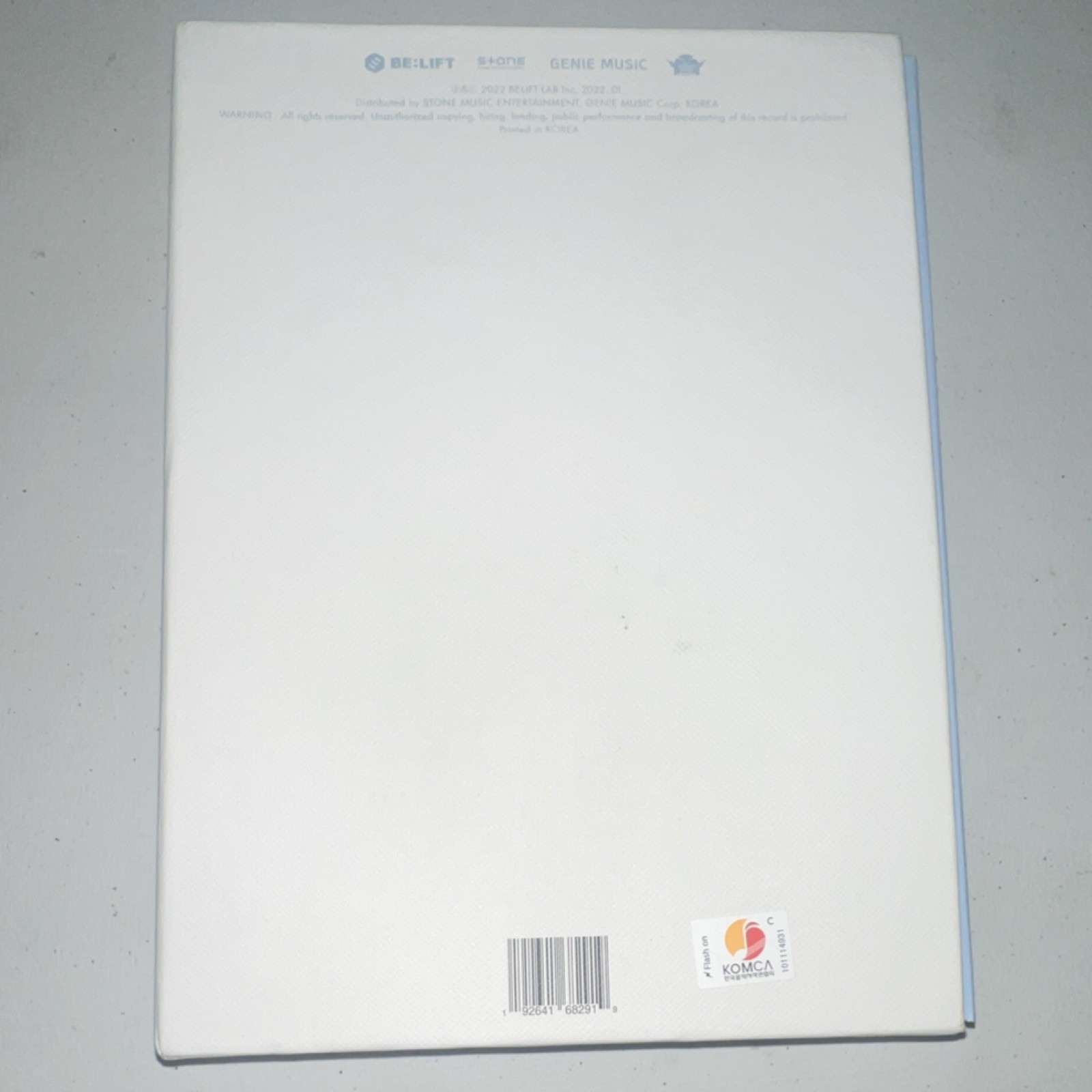 Enhypen Dimension: Answer YET Edition CD 2022 K-Pop BELIFT LAB Blue Sleeve