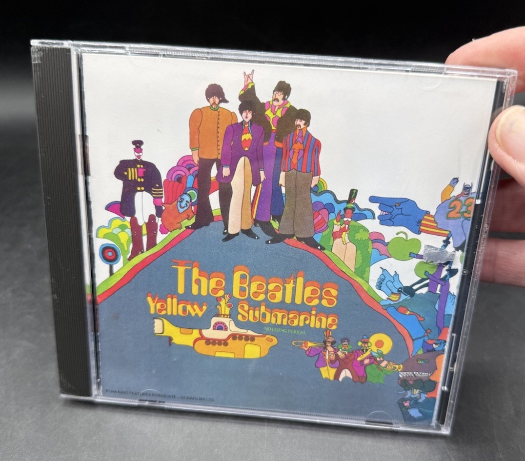 RARE! Yellow Submarine The Beatles CD Capitol Records 1969 EMI Parlophone EUC