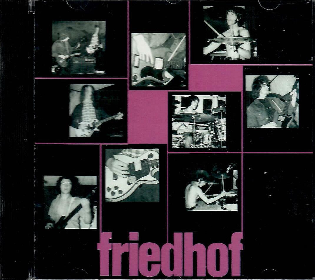 FRIEDHOF – FRIEDHOF 1971 GERMAN PEGGED IN THE RED HEAVY ROCK TRIO SOLE ALBUM CD