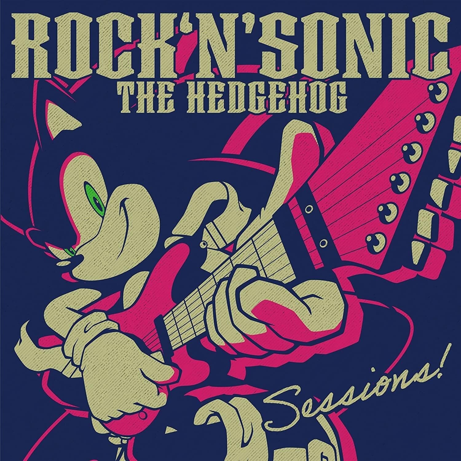 Sonic the Hedgehog Rock ‘n’ Sonic Sessions CD Japan Game Soundtrack Rock Arrange
