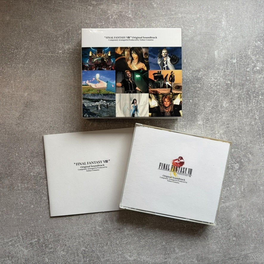 Final Fantasy VIII Original Soundtrack | 4CD | Original Slipcase | SQEX-10005~8