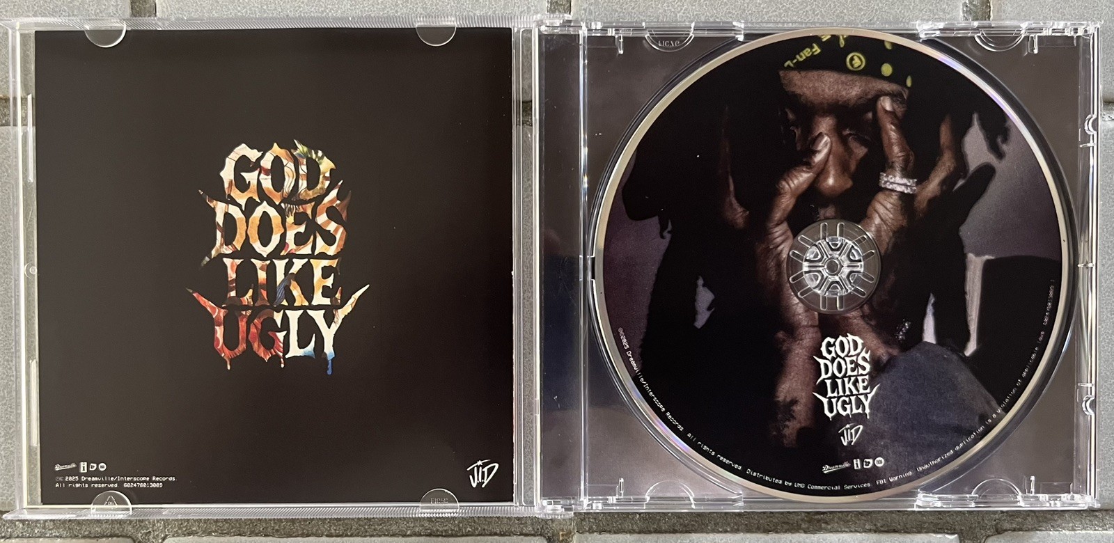 JID God Does Like Ugly CD 21 Savage Baby Tate Ty Dolla $ign Jessie Reyez Pusha T
