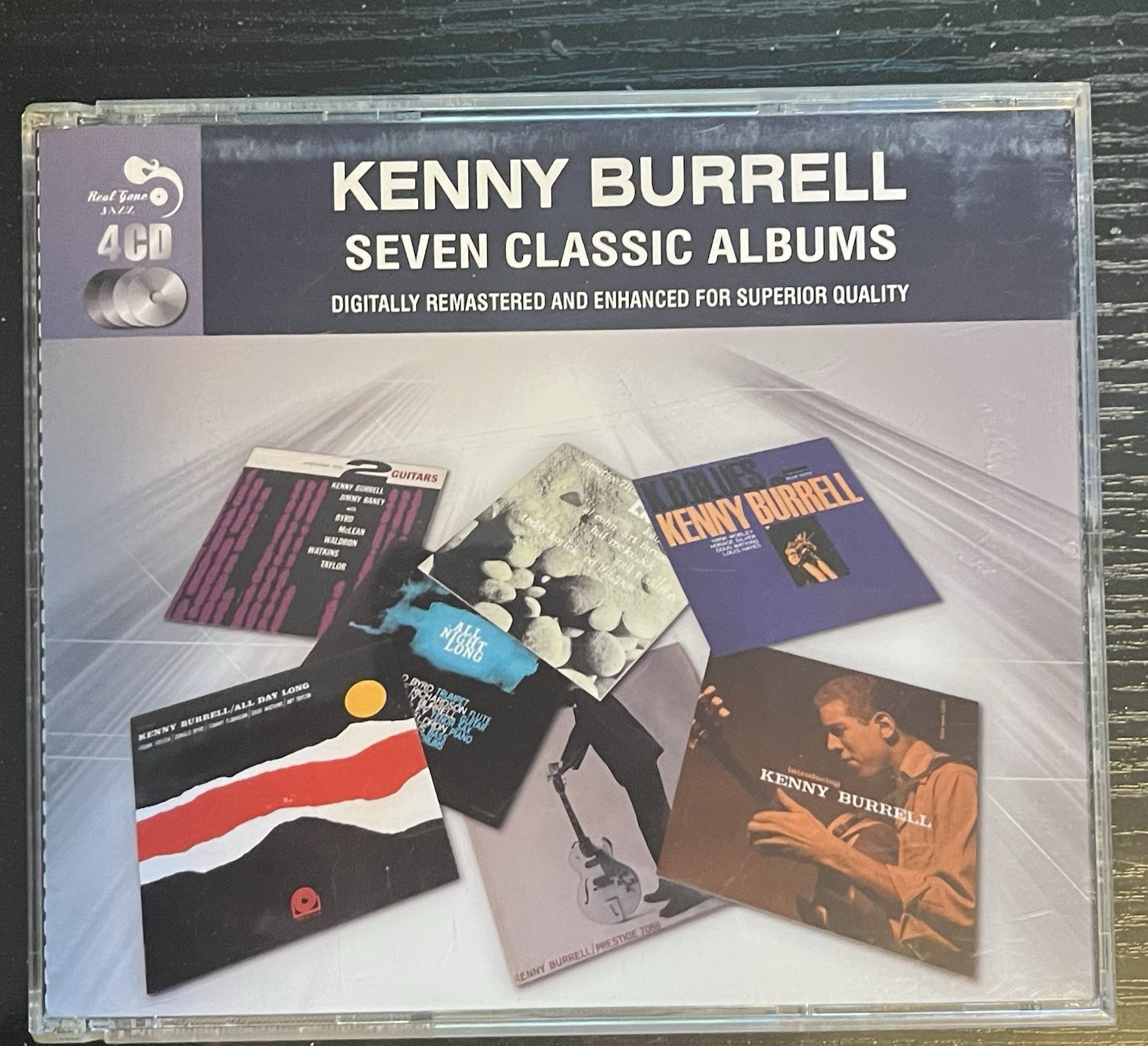 Kenny Burrell: Seven Classic Albums (4-CD Real Gone Jazz)