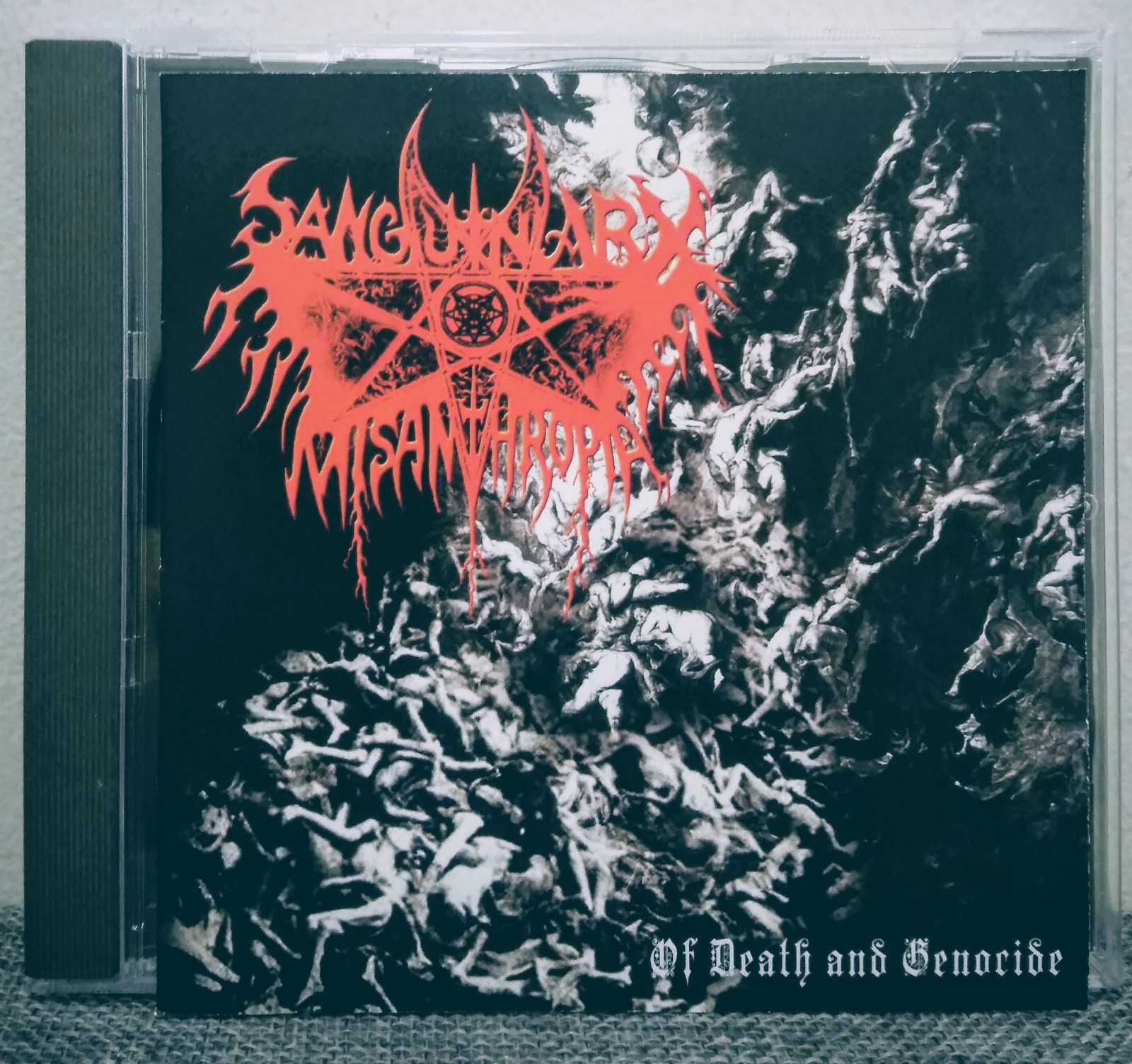 Sanguinary Misanthropia Of Death And Genocide 2007 RARE NM UNPLAYED