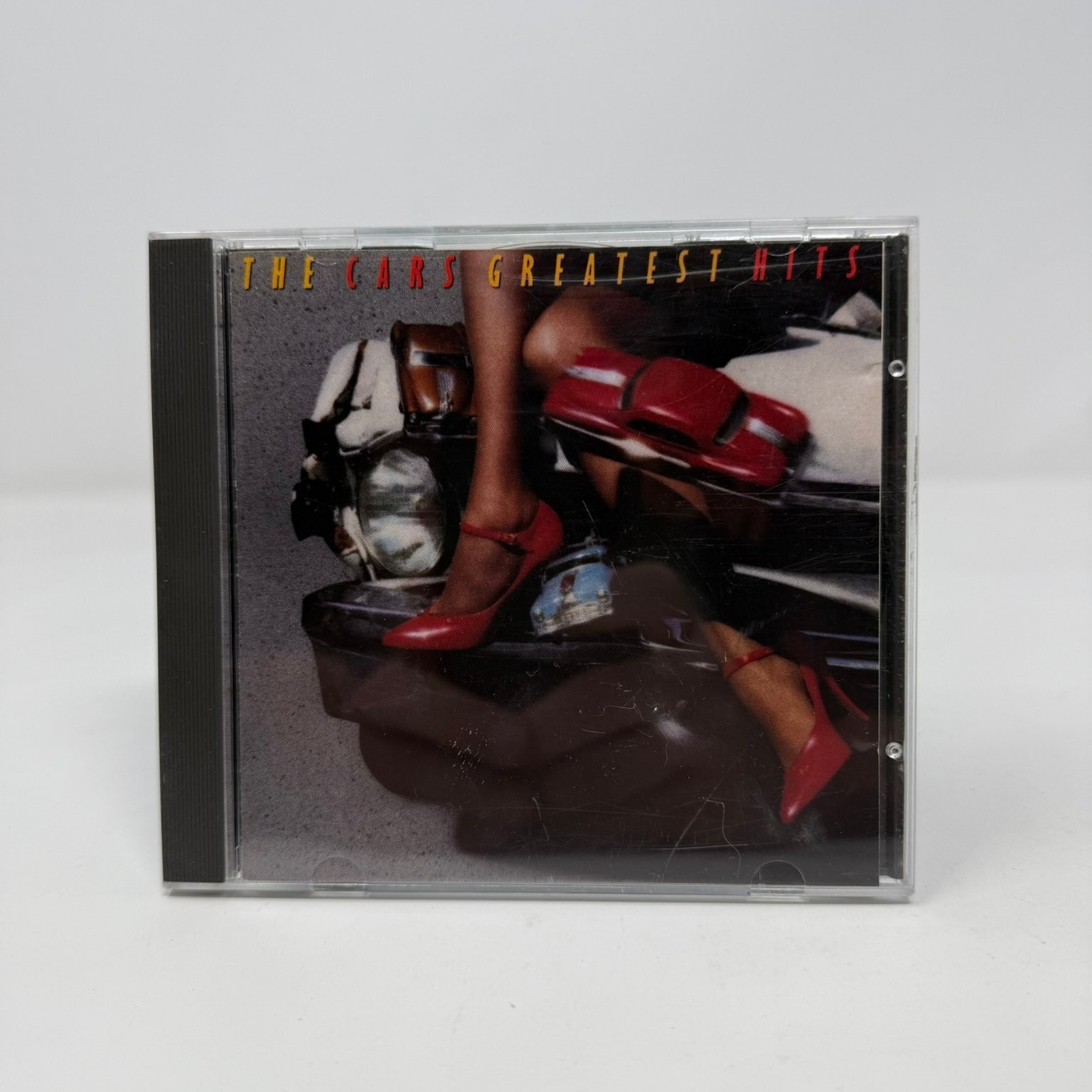 The Cars – Greatest Hits (CD, 1985, Made In Japan By Sanyo) Smooth Edge Case