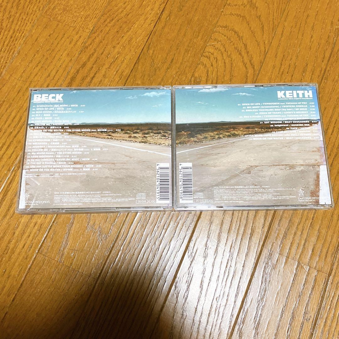 DefSTAR Records animation BECK soundtrack BECK KEITH 2 Disc Set Limited Japan