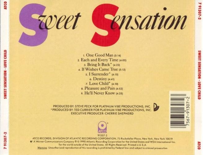 Sweet Sensation – Love Child (CD) (Near Mint (NM or M-)) – 4105595406