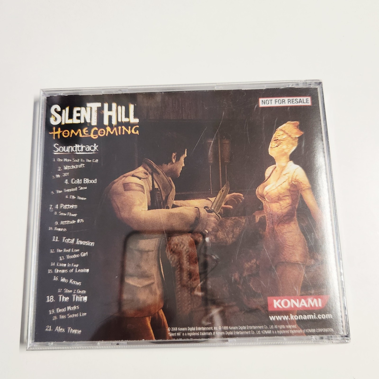 Silent Hill Homecoming Soundtrack CD Konami Promo Horror Original Music – NEW