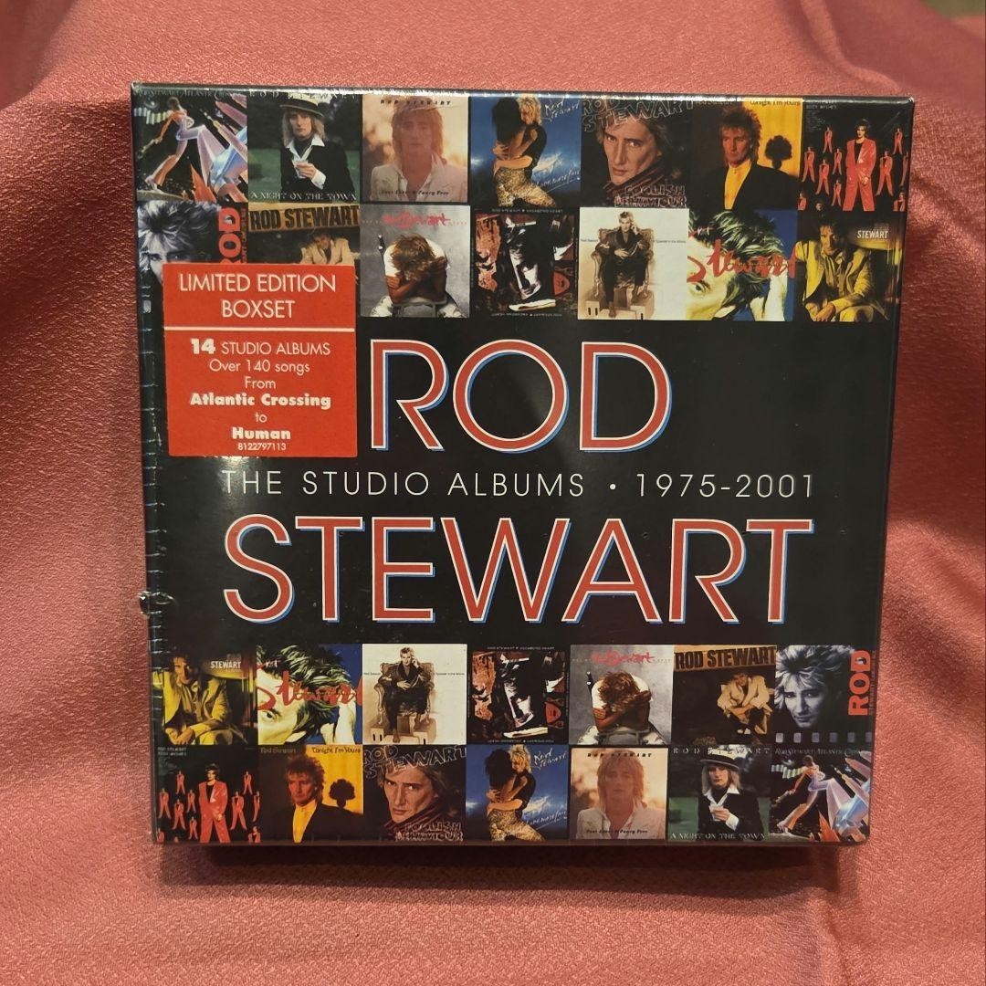 Rod Stewart THE STUDIO ALBUMS 1975-2001 Limited Edition Box Set Unused