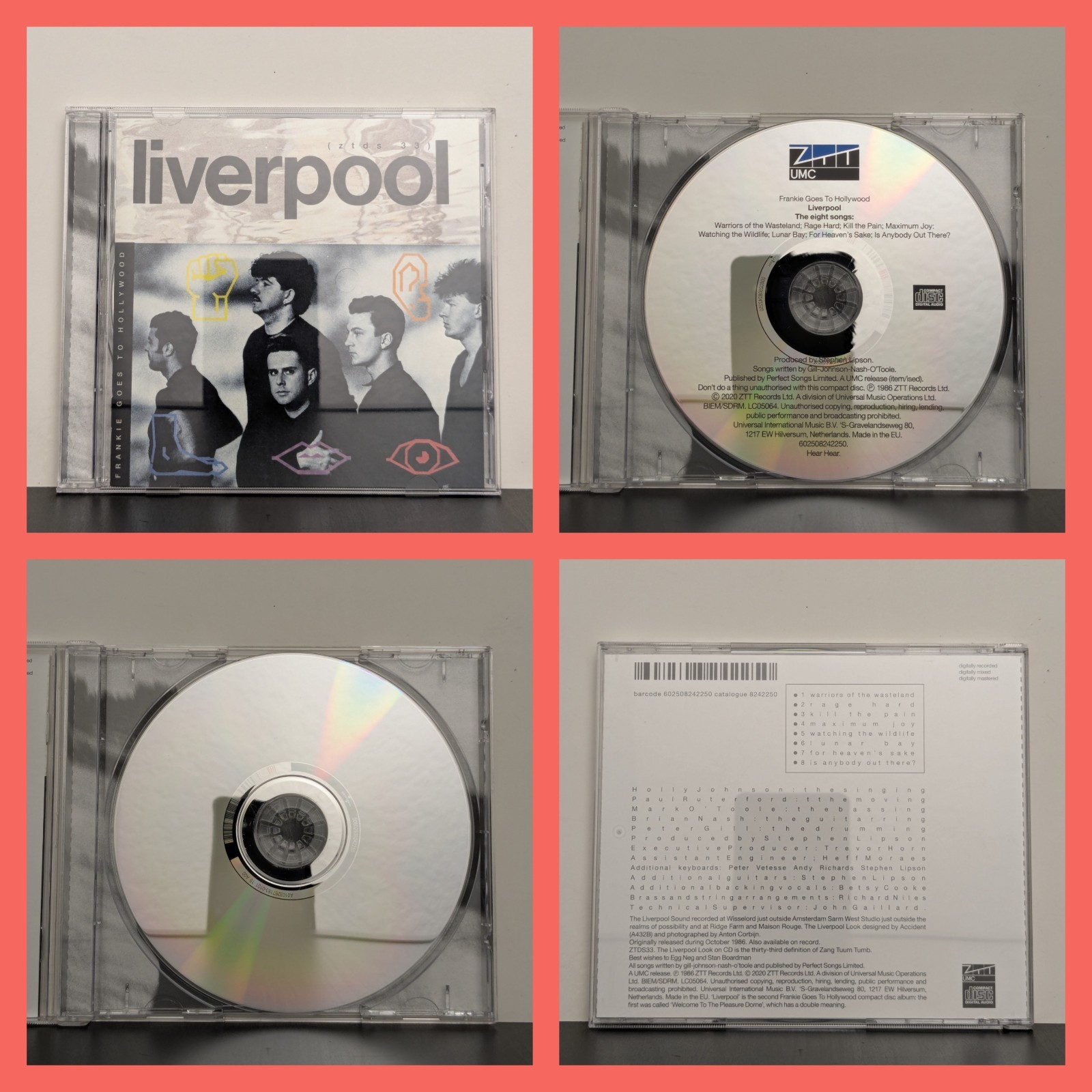 Frankie Goes To Hollywood Liverpool 2020 EU CD Reissue UMC 8242250
