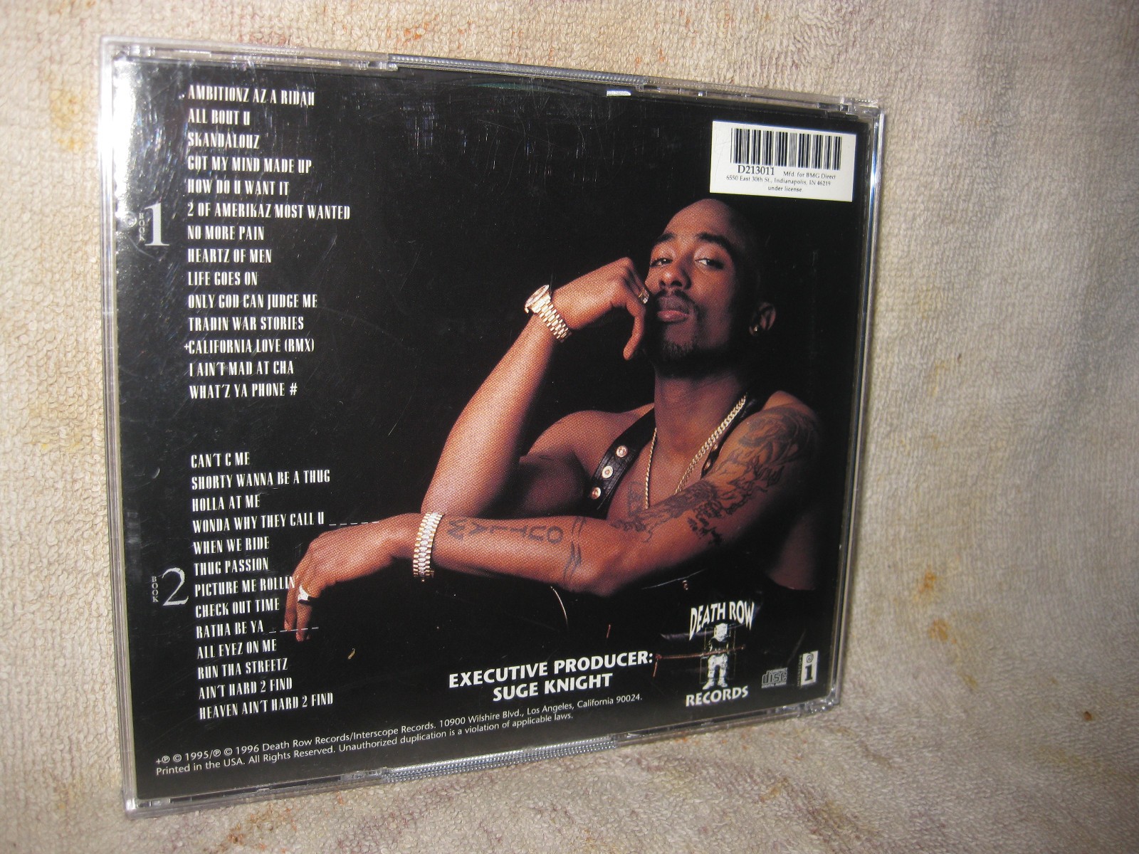 2Pac – All Eyez On Me (1996) Interscope P2 24204 brand new 2xCD Club Edition