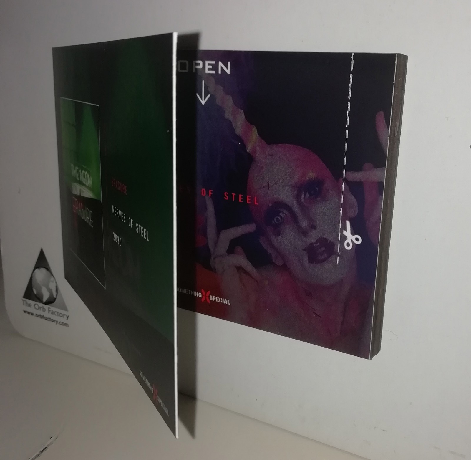 Erasure – Nerves Of Steel (Single) (wooden box)