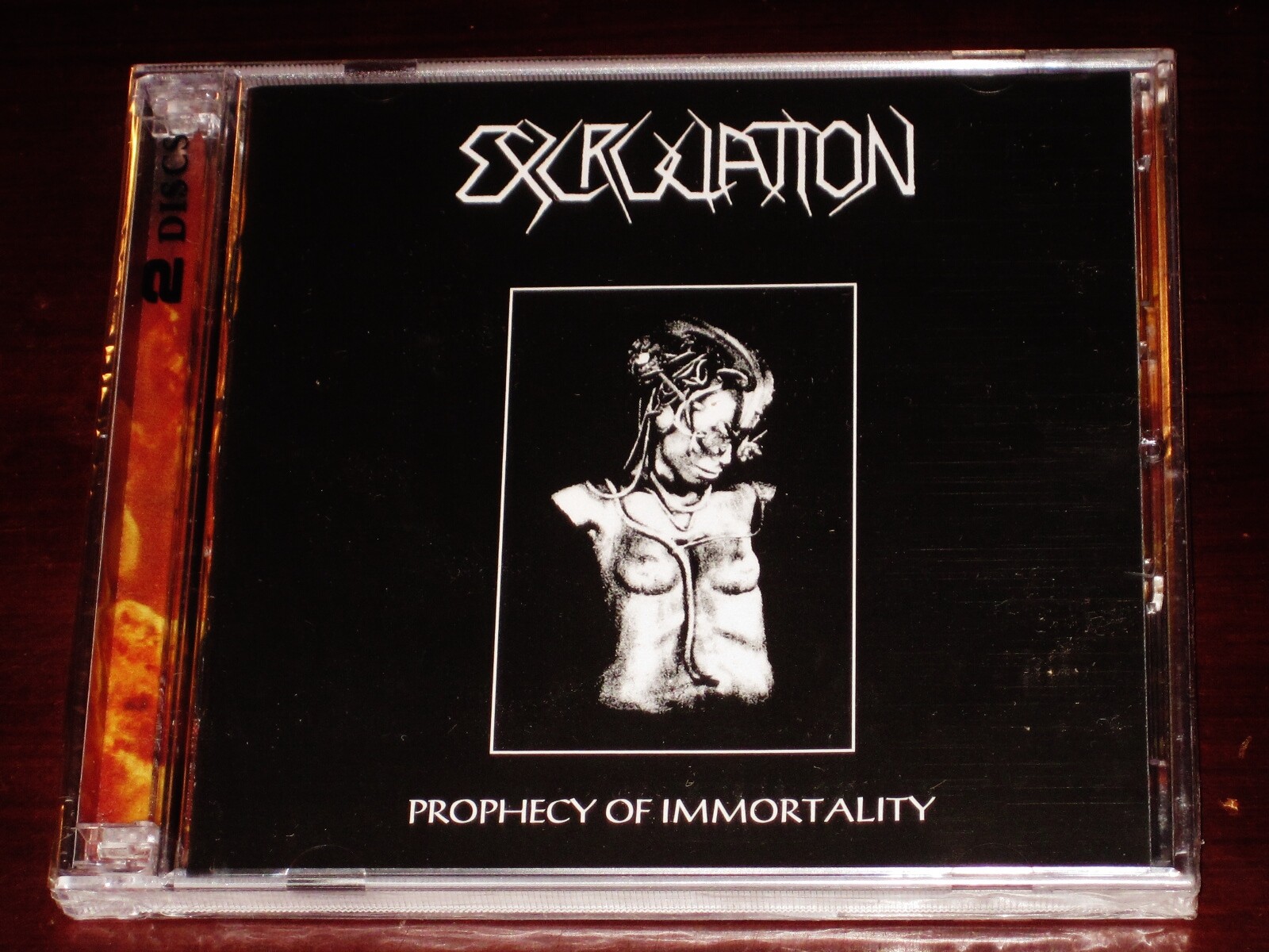 Excruciation: Prophecy Of Immortality 2 CD Set 2019 Dark Symphonies USA NEW