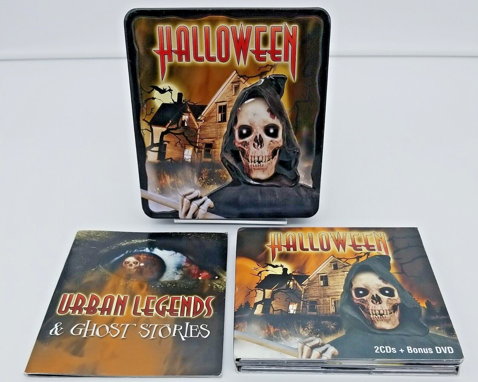 Halloween by Halloween (CD, 2007) Steelbox w/Bonus DVD Night of the Living Dead