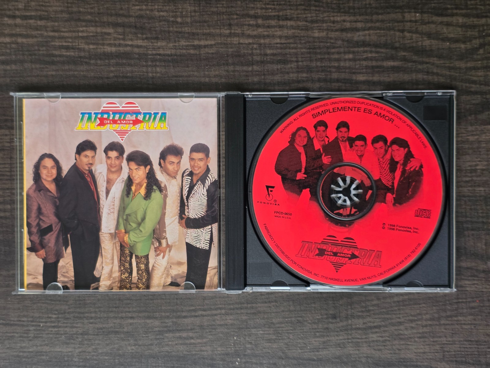 Industria del Amor- Simplemente es Amor (Regional Mexicana) 1998
