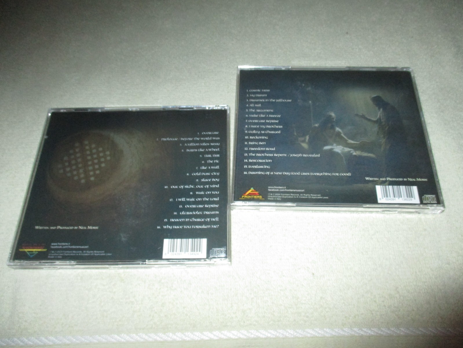 Neal Morse 2 CD Lot ~ The Dreamer (Joseph Part One) & The Restoration (Part Two)