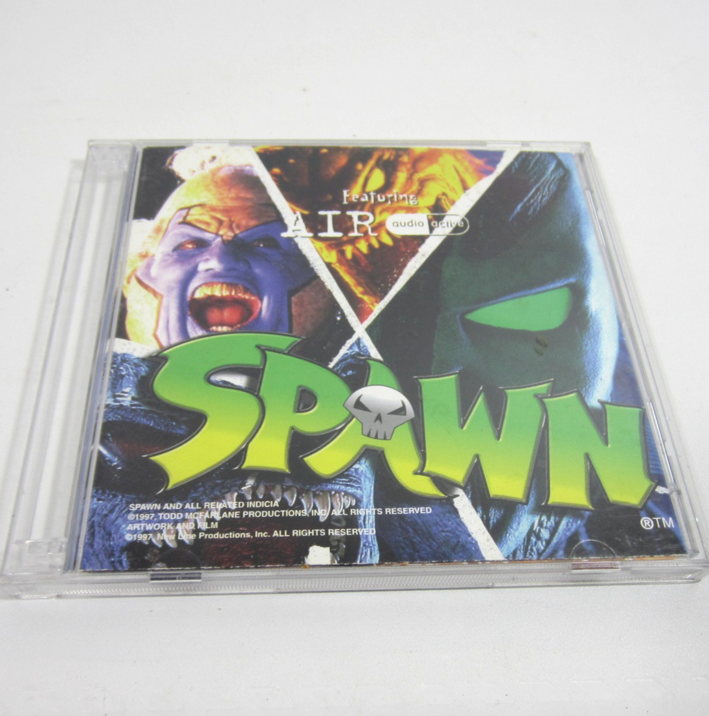 Spawn Soundtrack CD 1997 Air Audio Active Japan Import 2 Disc Obi Strip & Poster