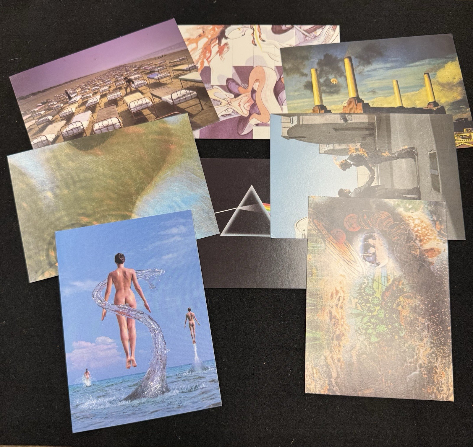 Pink Floyd Shine On Rock CD Box Set With Book And Postcards 8 Cds
