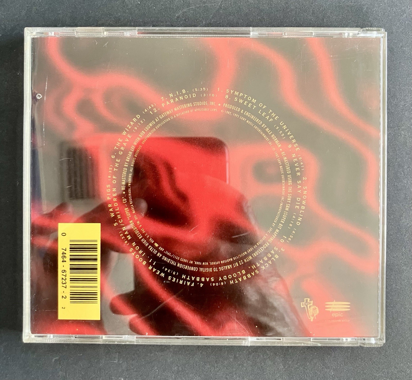 Ozzy Osbourne – Speak Of The Devil CD, 1995 Remaster USA, Live – Epic – Rock