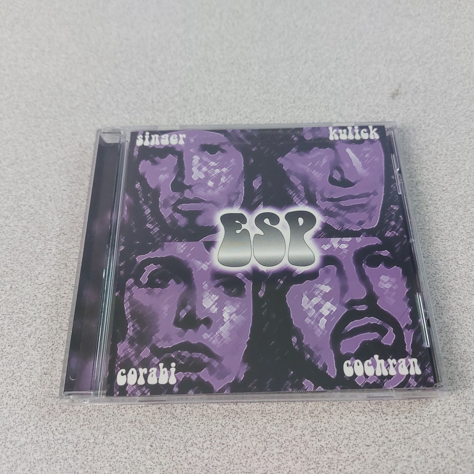 CD ESP Eric Singer Project Self Titled 1999 UK 0619702382 Rock Hard LN READ