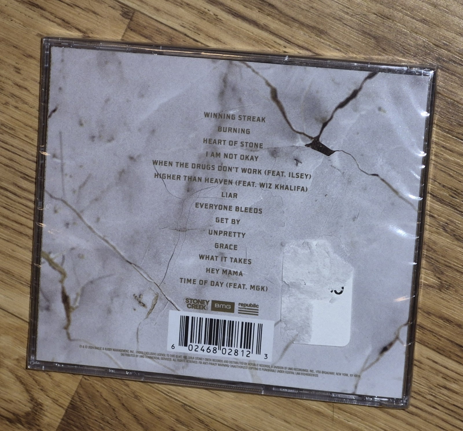 Beautifully Broken by Jelly Roll (CD, 2024, Republic Records) Shrink-Wrapped!