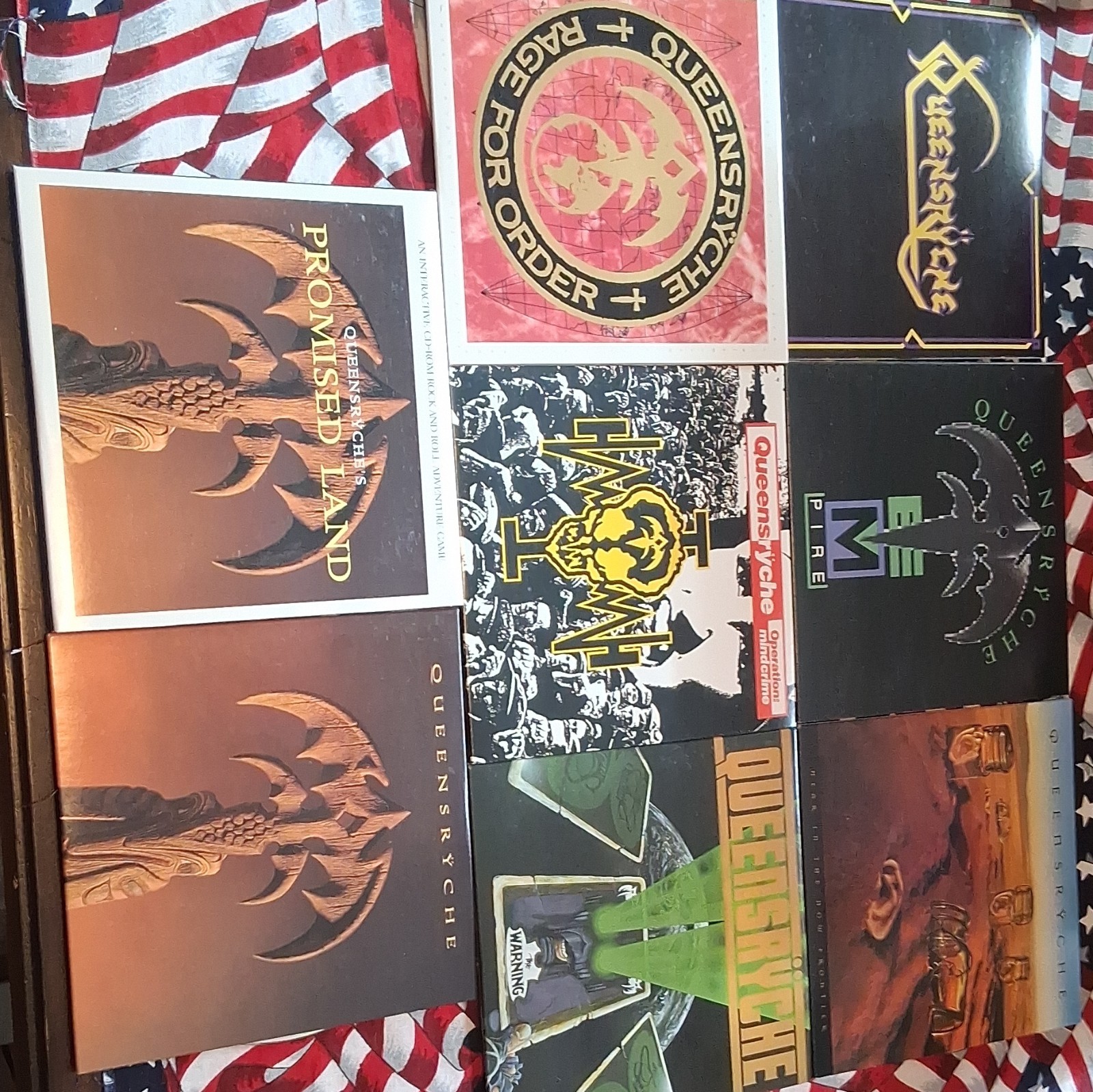 Queensrÿche Revolution Calling CD Box Set EMI Rock 1997 Cardboard Sleeve 1990s
