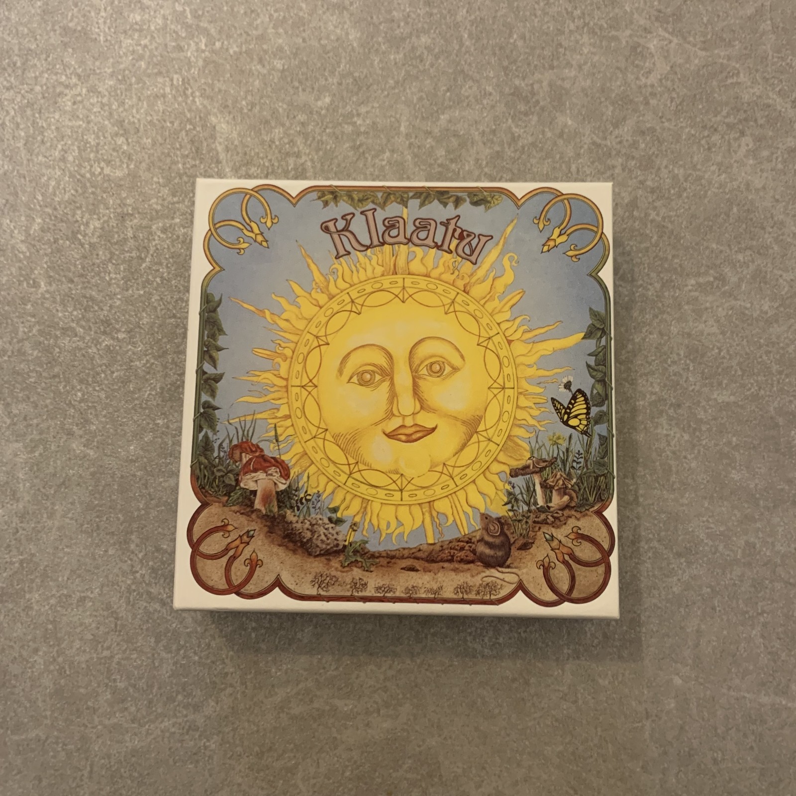 KLAATU JAPAN 5 MINI LP CD PROMO BOX SET ARC 7322~26 OBI 2 PROMO OBI